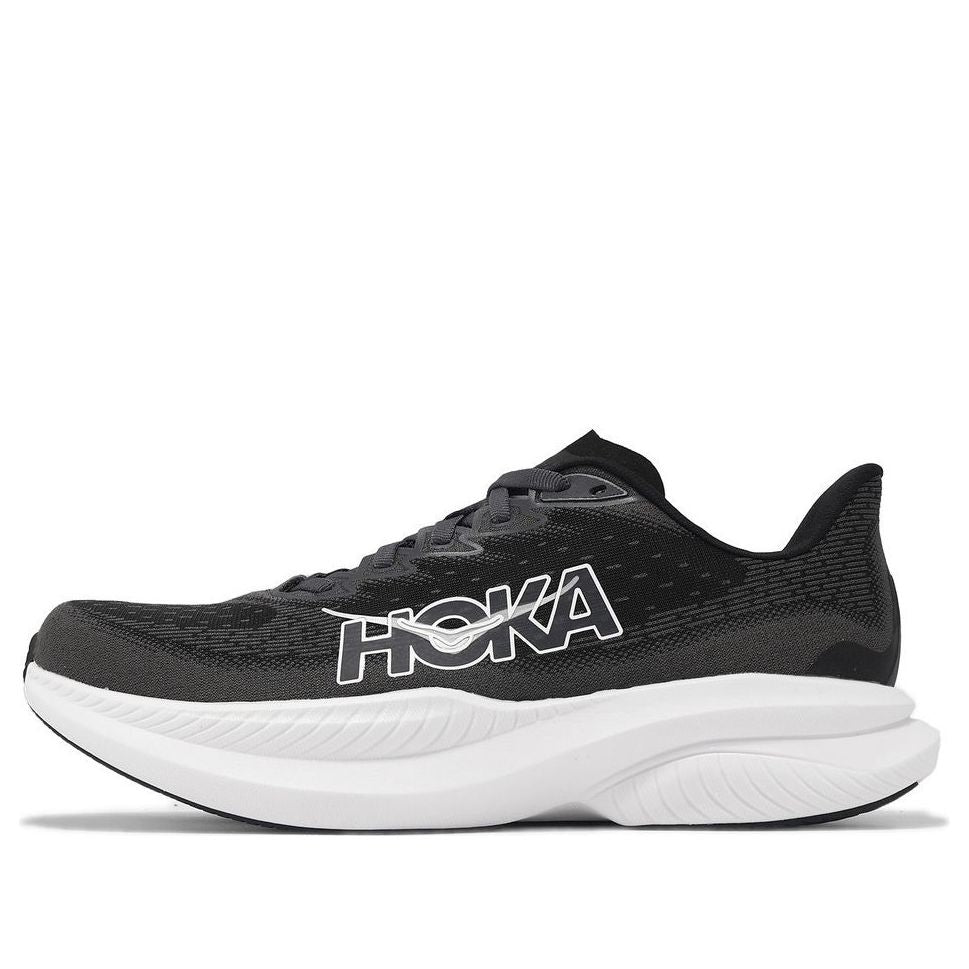 HOKA ONE ONE Mach 6 Wide 'Black White' 1147833-BWHT
