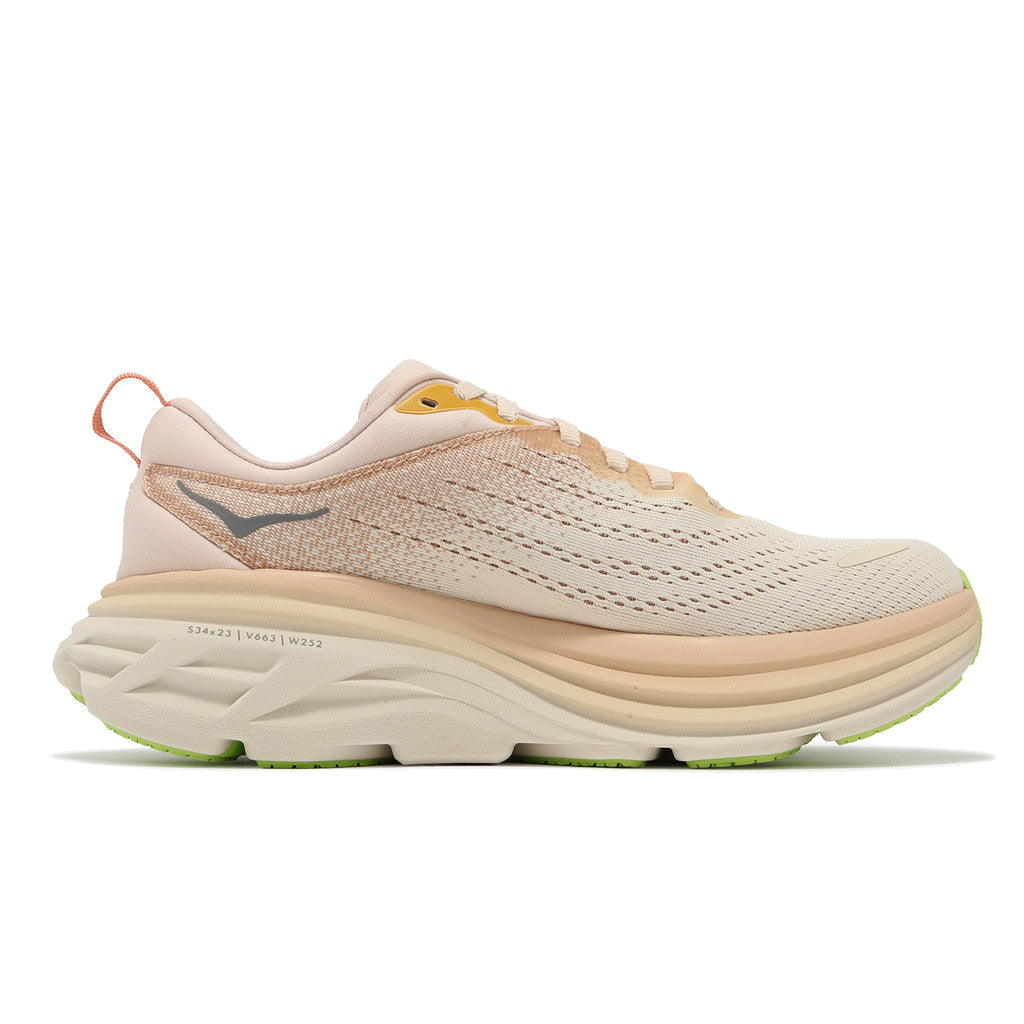 (WMNS) HOKA ONE ONE Bondi 8 Wide 'Cream Vanilla' 1127954-CMV
