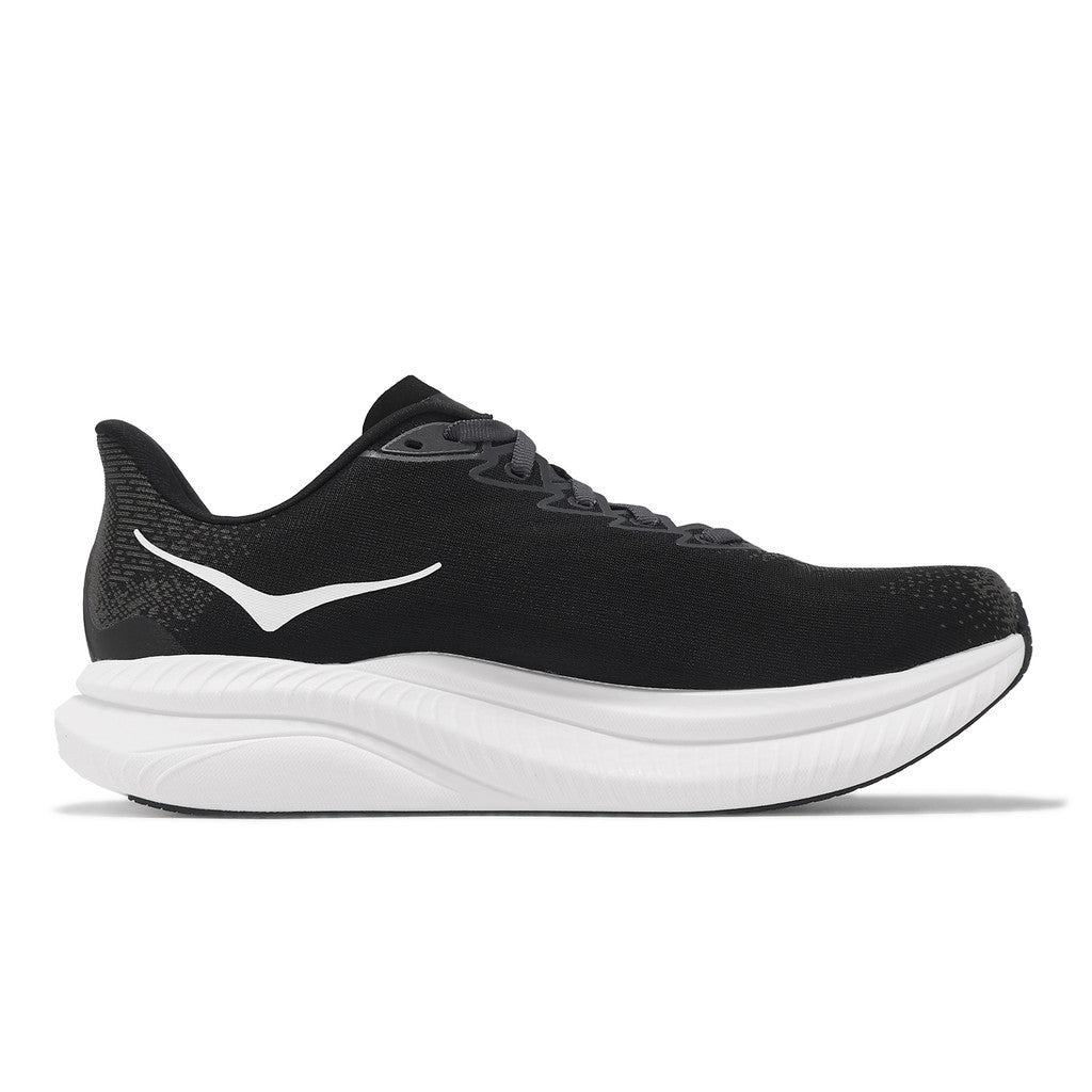 HOKA ONE ONE Mach 6 Wide 'Black White' 1147833-BWHT