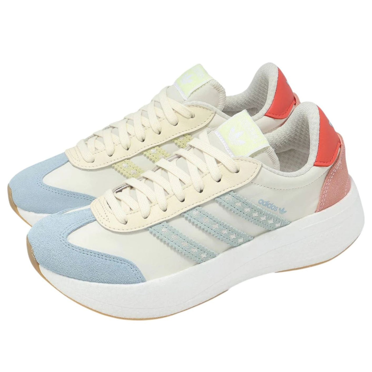 (WMNS) adidas CITY RNR 'Beige Blue' JR8027