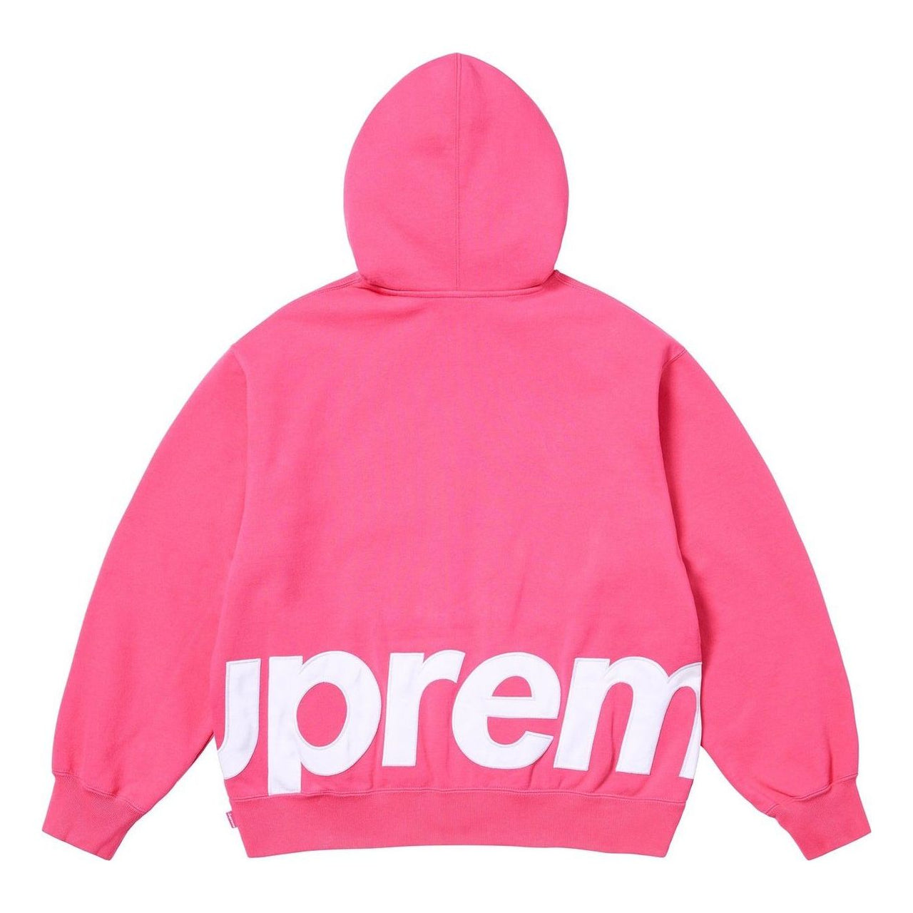 Supreme Big Logo Zip Up Hooded Sweatshirt 'Magenta' SS25SW46-MAGENTA