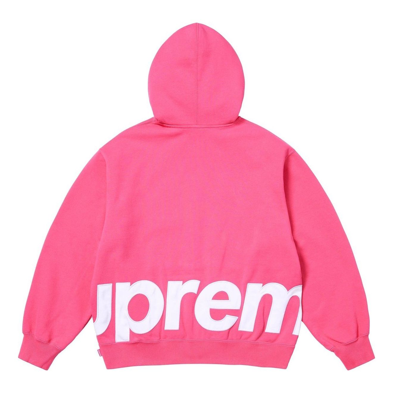 Supreme Big Logo Zip Up Hooded Sweatshirt 'Magenta' SS25SW46-MAGENTA