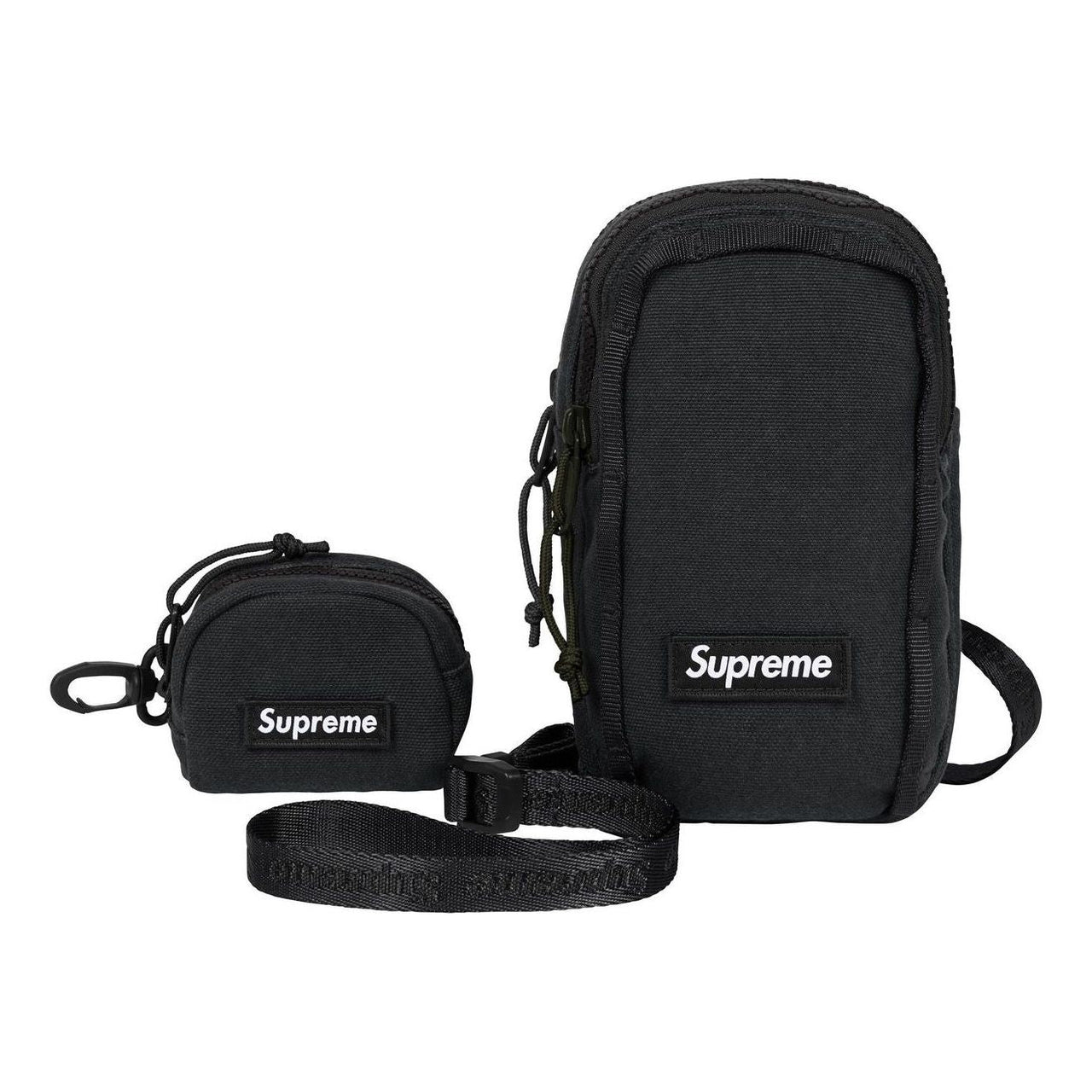 Supreme Camera Bag + Mini Pouch SS25 'Black' SS25B9-BLACK