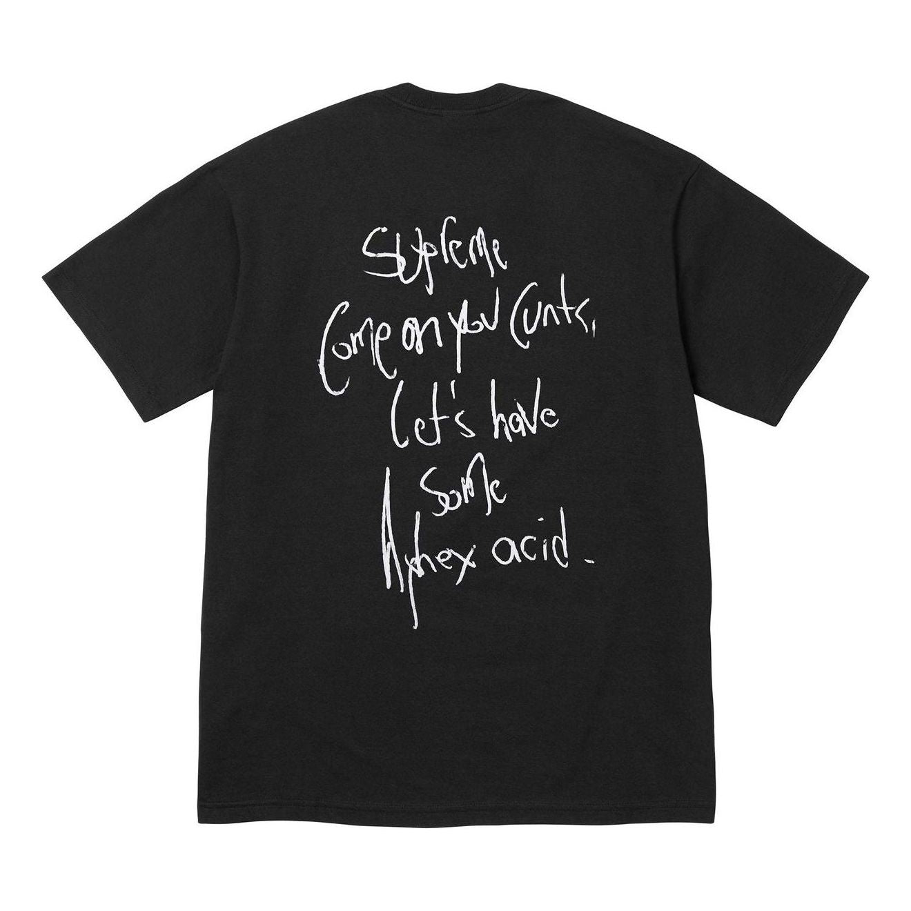 Supreme x Aphex Twin Windowlicker T-Shirt 'Black' SS25T1-BLACK