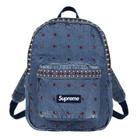 Supreme x B.B. Simon Denim Backpack SS25 'Washed Indigo' SS25B37-WASHED-INDIGO