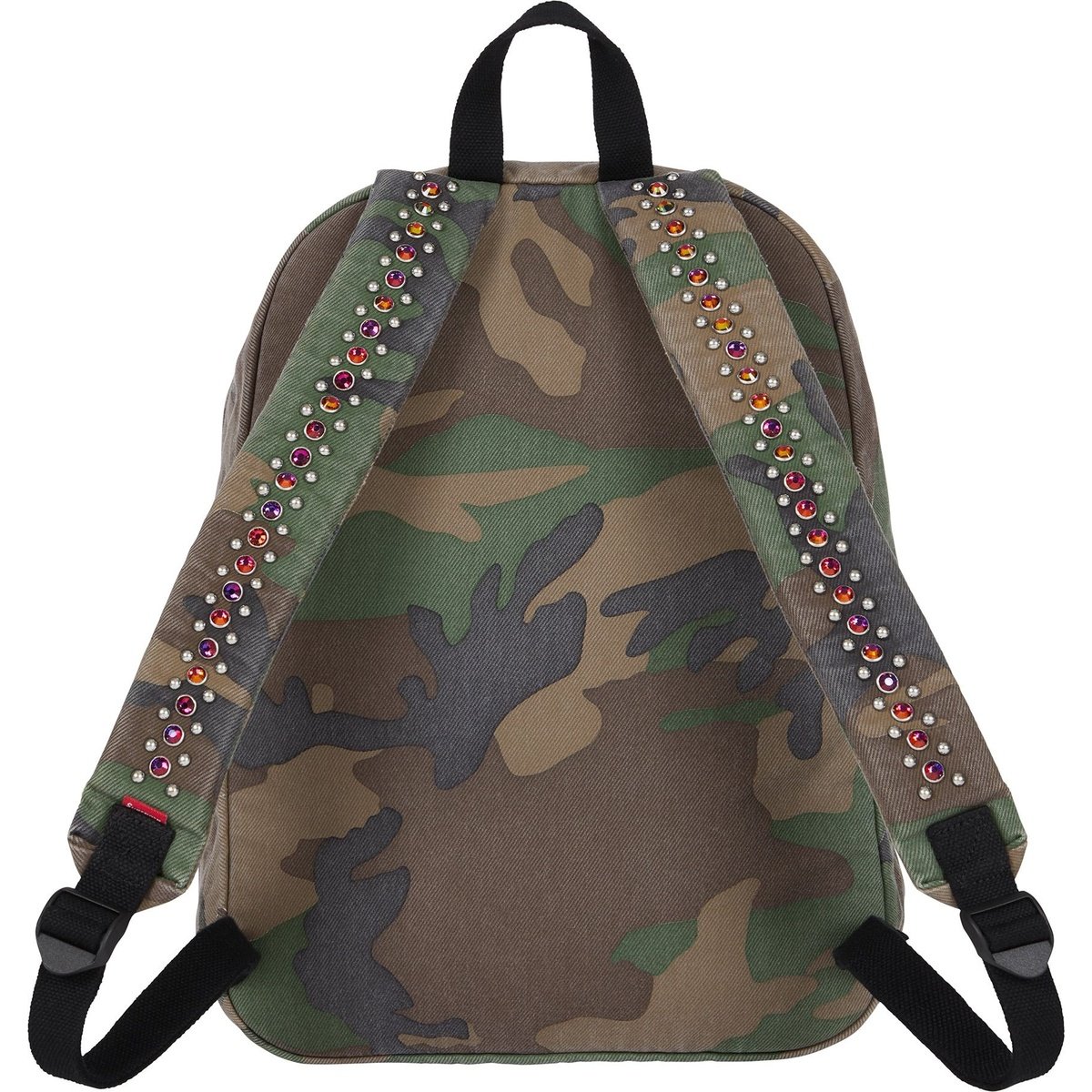 Supreme x B.B. Simon Denim Backpack SS25 'Woodland Camo' SS25B37-WOODLAND-CAMO