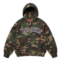 Supreme x B.B. Simon Zip Up Hooded Sweatshirt 'Woodland Camo' SS25SW50-WOODLAND-CAMO