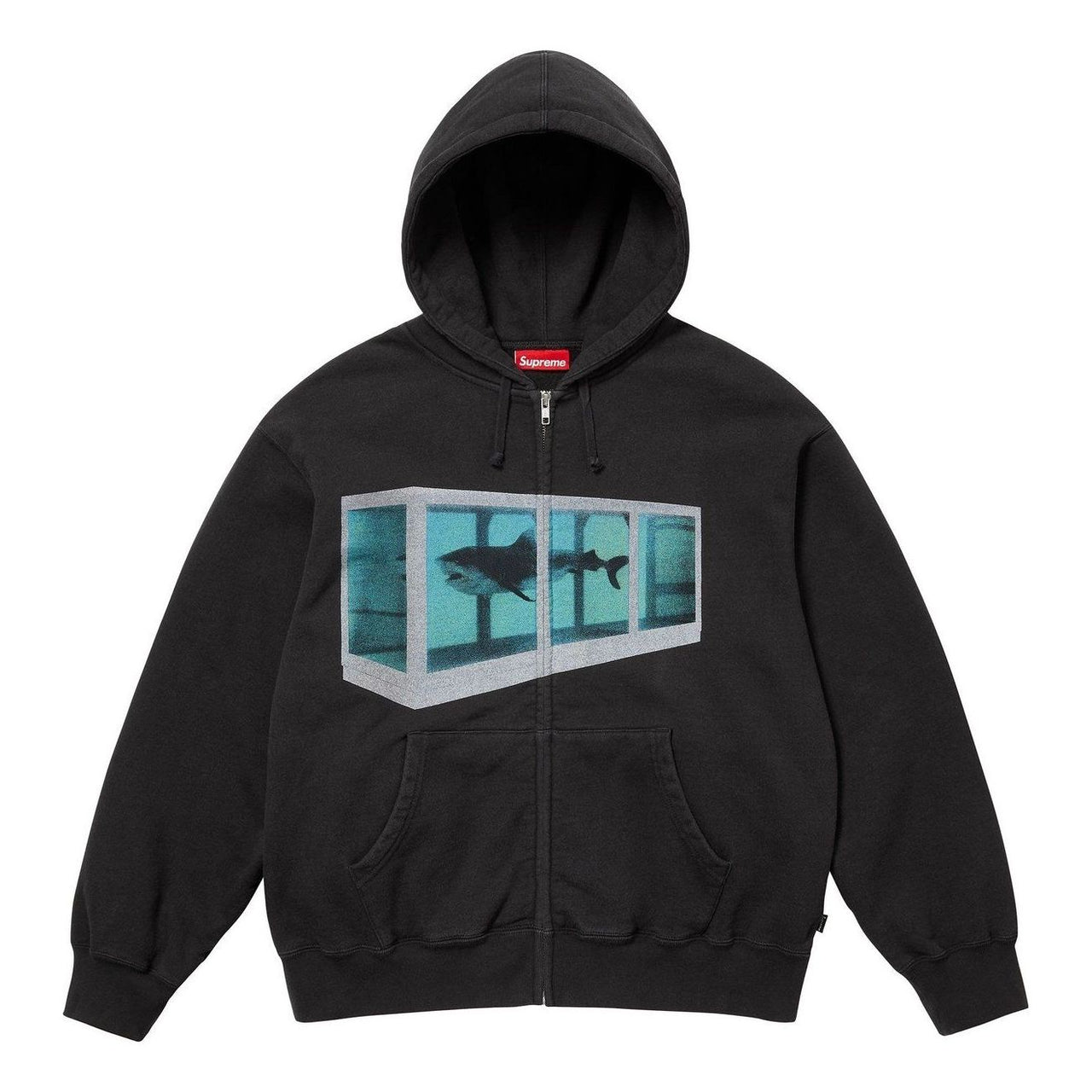 Supreme x Damien Hirst Zip Up Hooded Sweatshirt 'Black' SS25SW29-BLACK