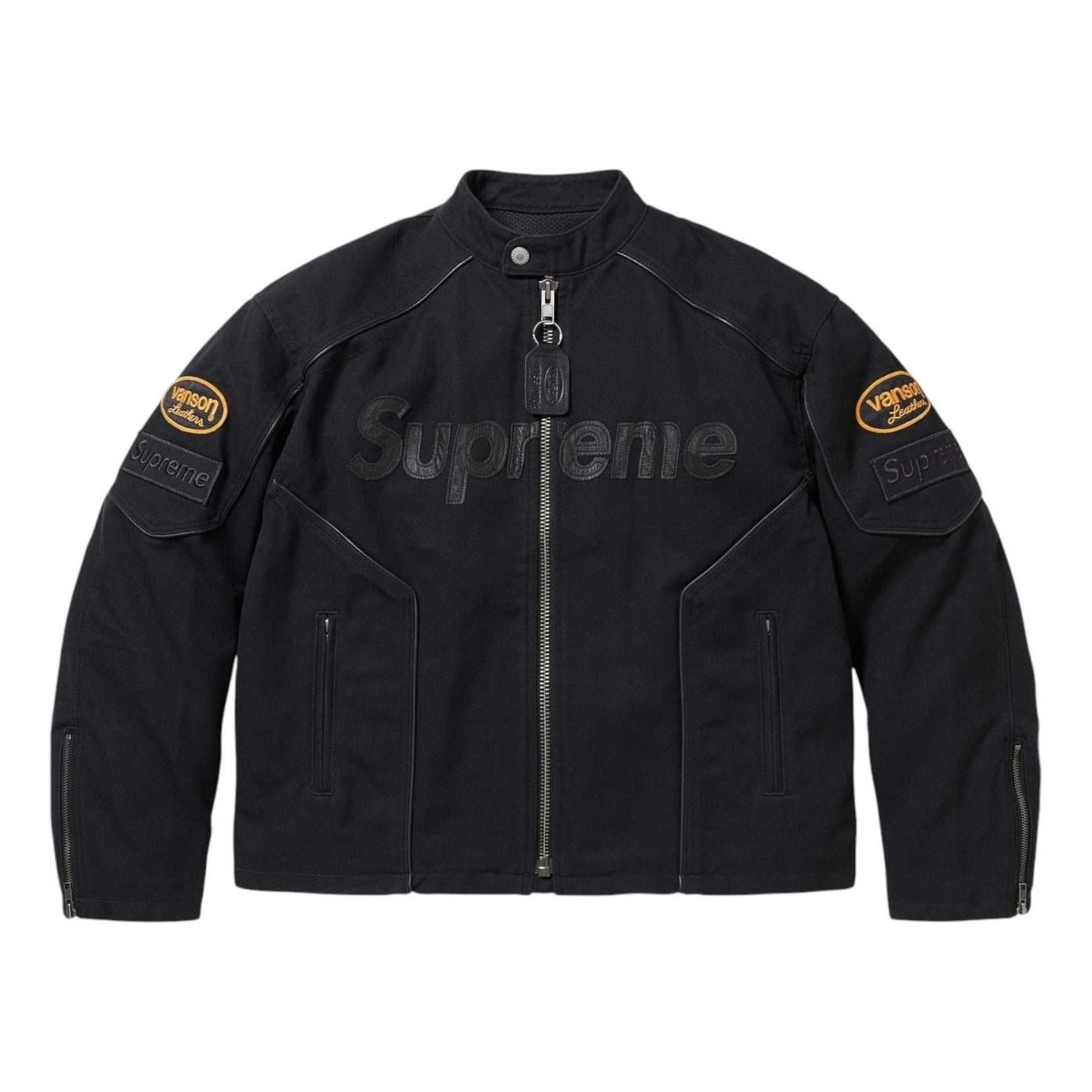 Supreme x Vanson Leathers x Cordura Cotton Jacket 'Black' SS25J53-BLACK