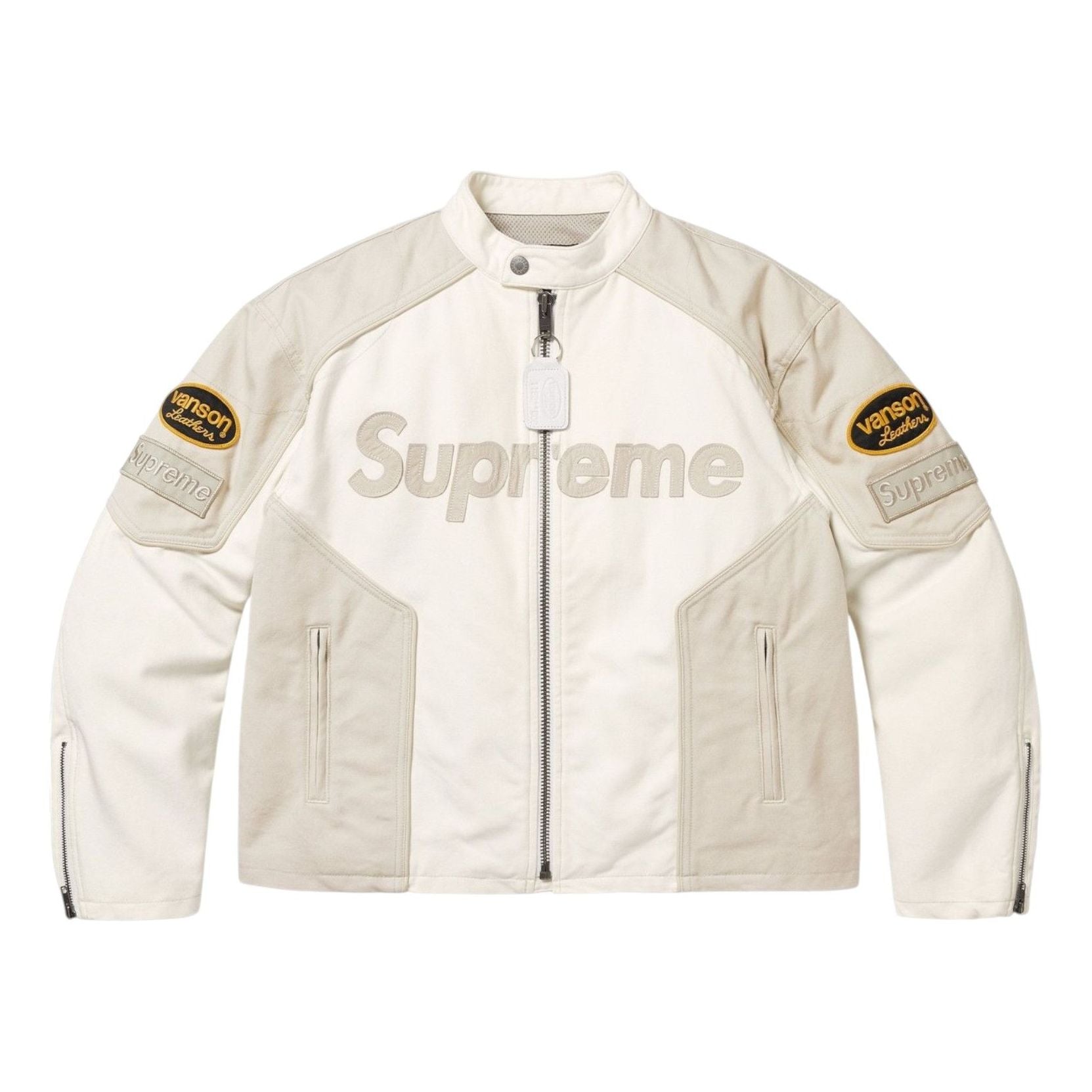 Supreme x Vanson Leathers x Cordura Cotton Jacket 'White' SS25J53-WHITE