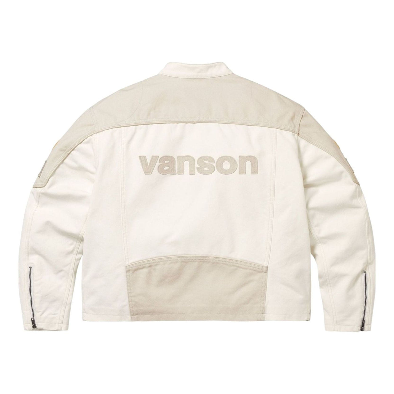 Supreme x Vanson Leathers x Cordura Cotton Jacket 'White' SS25J53-WHITE