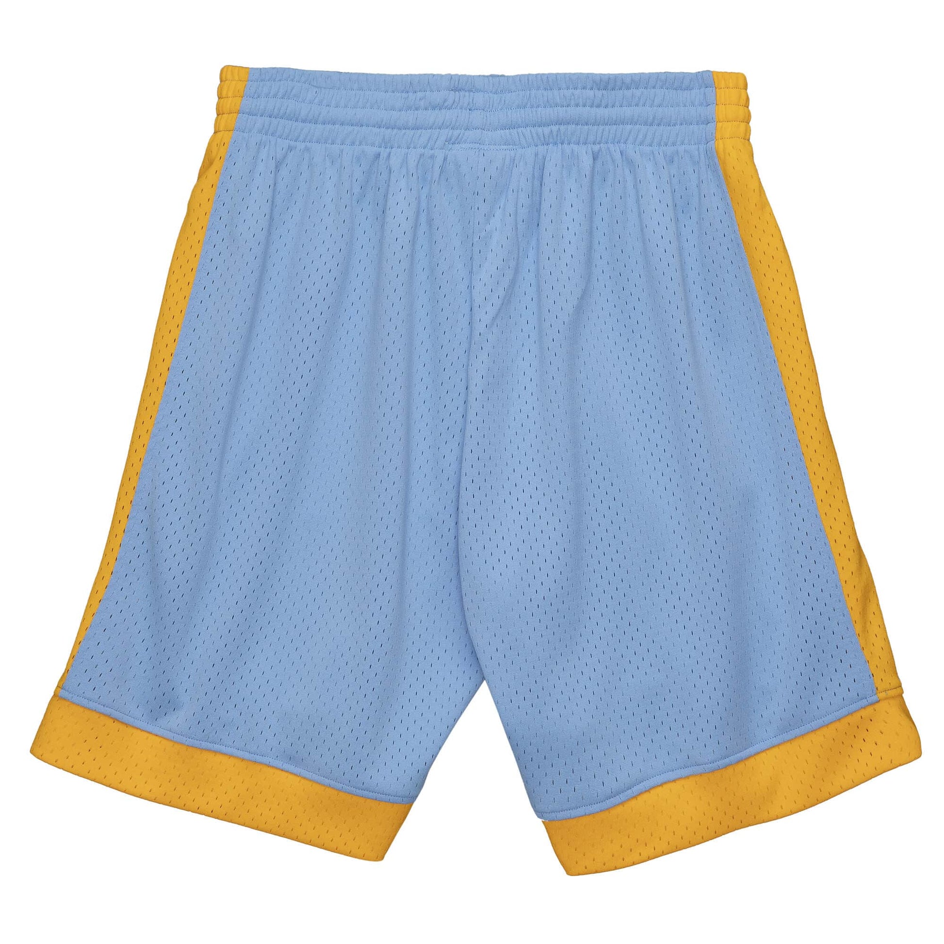 Mitchell & Ness NBA Swingman Los Angeles Lakers 2001-02 Shorts 'Light Blue Yellow' SMSH1127-LAL01PPPCLBL