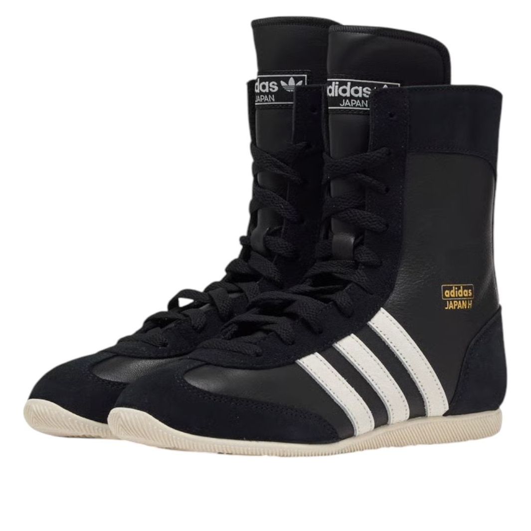 (WMNS) adidas Japan High 'Black Off White' JS4036