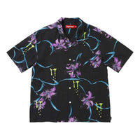 Supreme SS26 AOI Lilies S/S Shirt 'Black' SUP-SS26-213-BLK