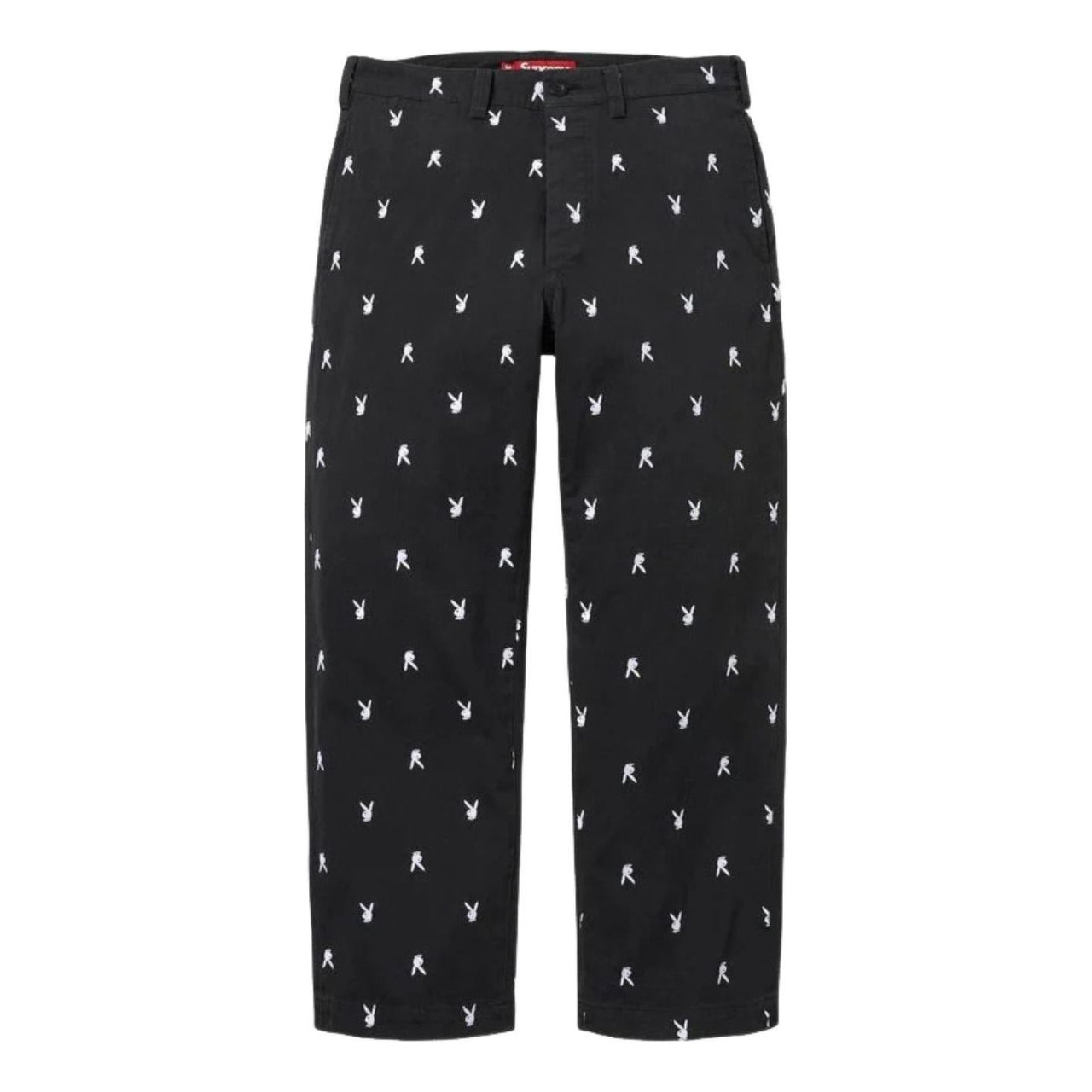Supreme SS26 Chino Pant 'Black Playboy' SUP-SS26-222-BLKP