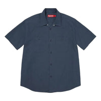 Supreme SS26 Cigarette S/S Shirt 'Navy' SUP-SS26-267-NVY