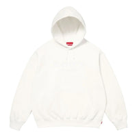 Supreme SS26 Classic Logo Hooded Sweatshirt 'White' SUP-SS26-051-WHT
