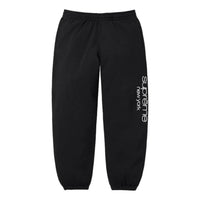 Supreme SS26 Classic Logo Sweatpant 'Black' SUP-SS26-062-BLK