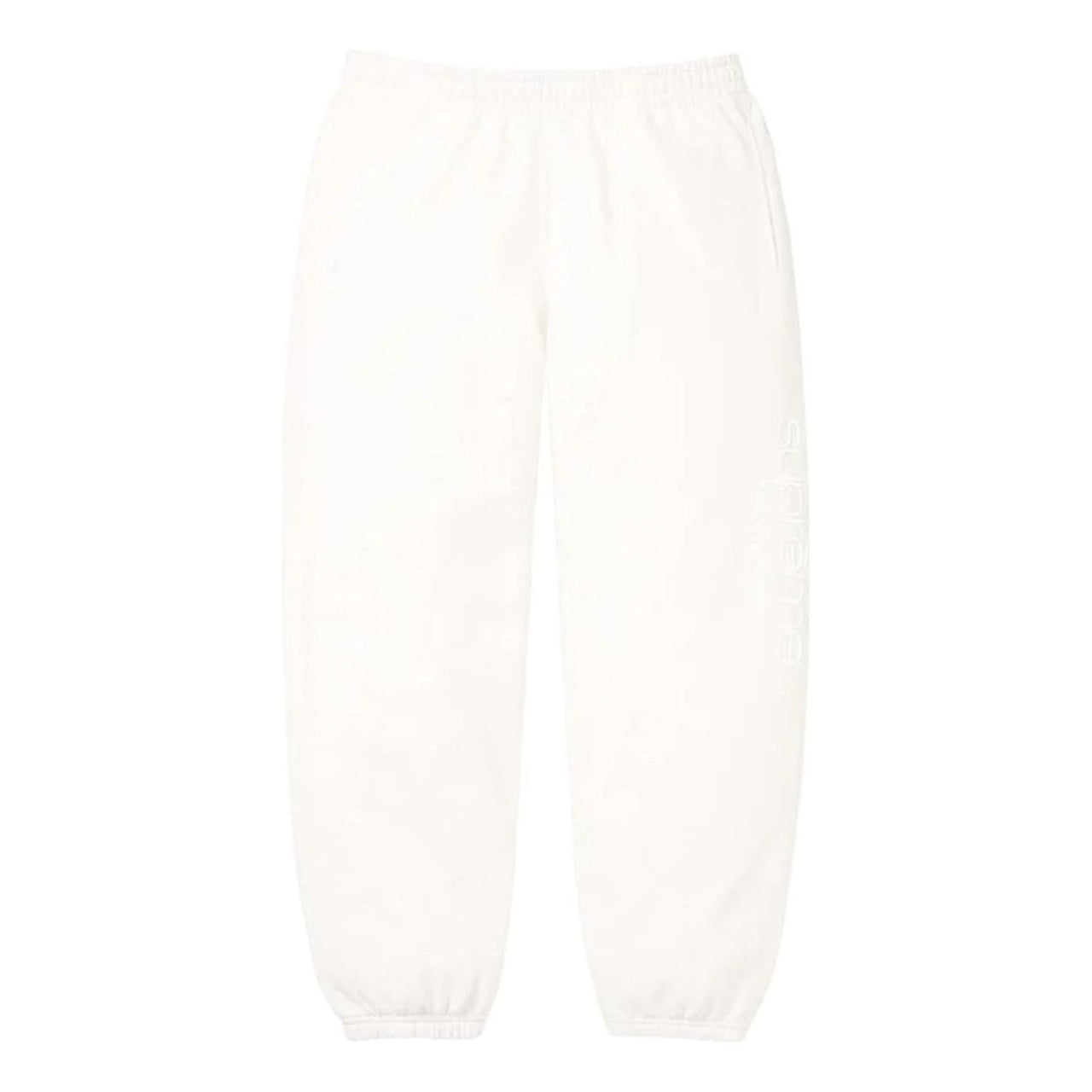 Supreme SS26 Classic Logo Sweatpant 'White' SUP-SS26-062-WHT