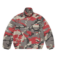 Supreme x Cordura SS26 Twill Utility Jacket 'Red Camo' SUP-SS26-182-RMO