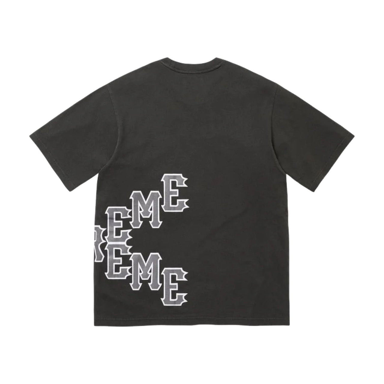 Supreme SS26 Cracked Spellout S/S T-Shirt 'Black' SUP-SS26-060-BLK