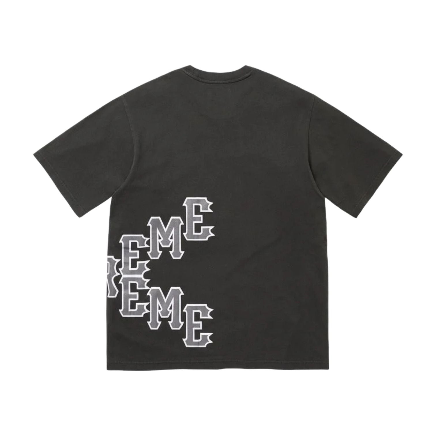 Supreme SS26 Cracked Spellout S/S T-Shirt 'Black' SUP-SS26-060-BLK