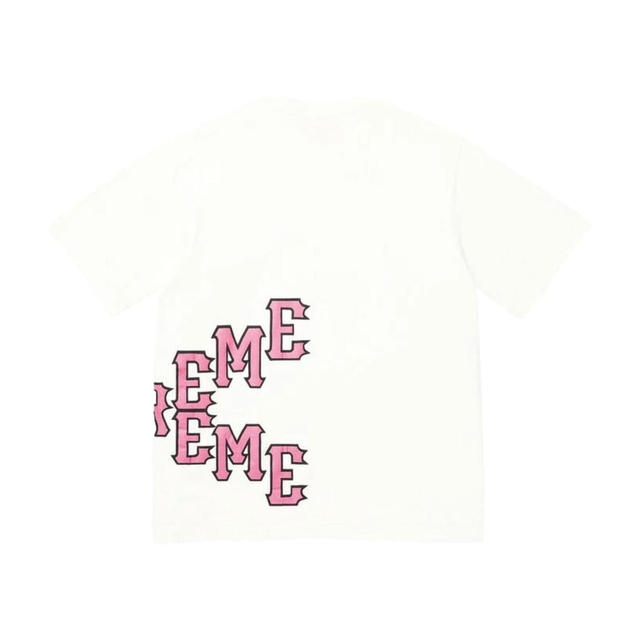 Supreme SS26 Cracked Spellout S/S T-Shirt 'White' SUP-SS26-060-WHT