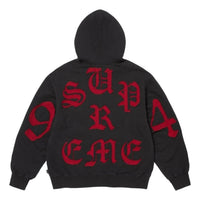 Supreme SS26 Cut Out Zip Up Hooded Sweatshirt 'Black' SUP-SS26-055-BLK