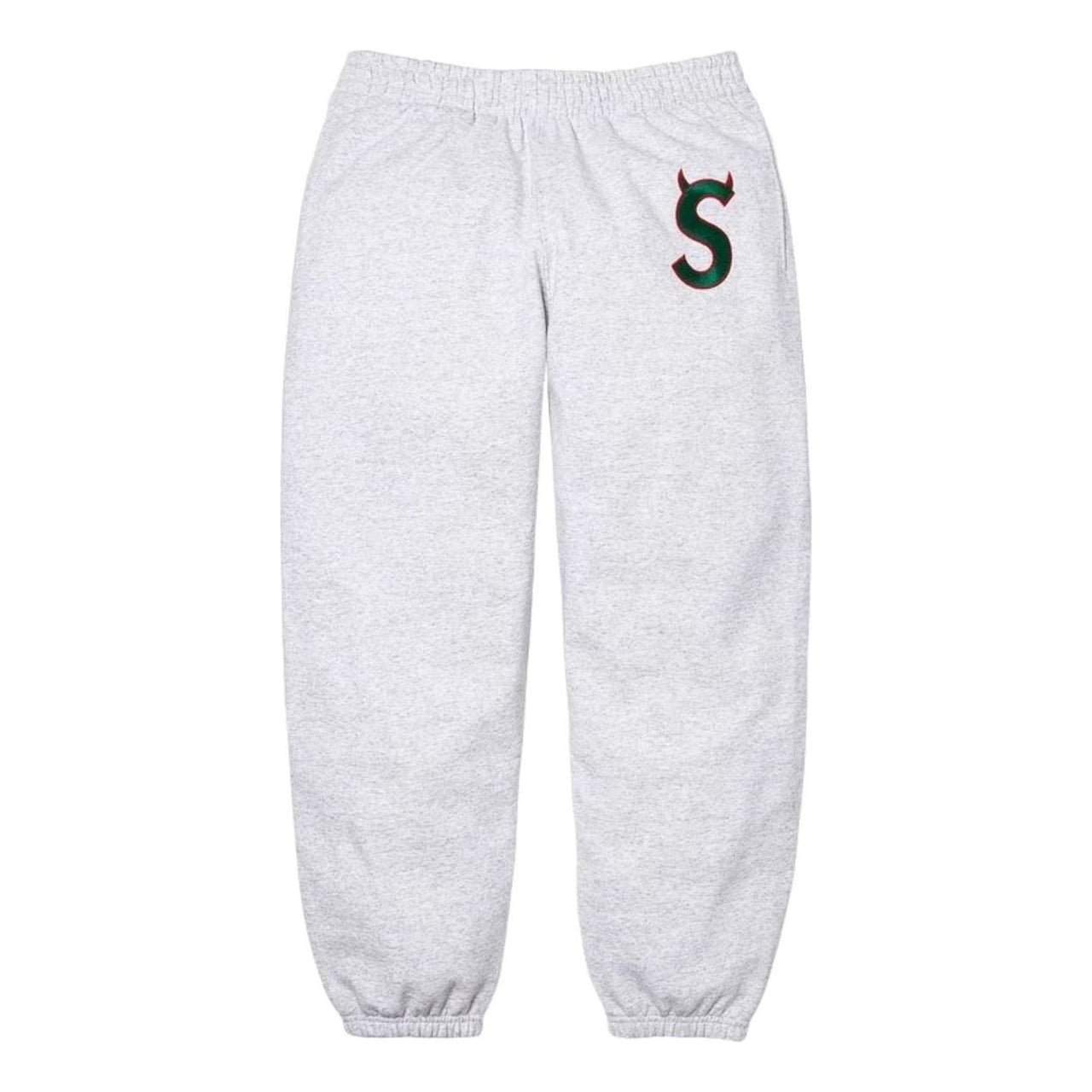 Supreme SS26 Devil S Logo Sweatpant 'Grey' SUP-SS26-139-GRY