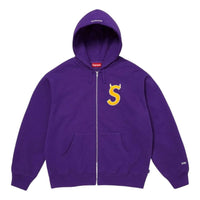 Supreme SS26 Devil S Logo Zip Up Hooded Sweatshirt 'Purple' SUP-SS26-134-PUR