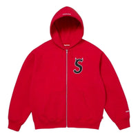 Supreme SS26 Devil S Logo Zip Up Hooded Sweatshirt 'Red' SUP-SS26-134-RED