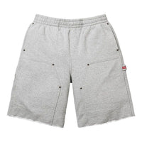 Supreme SS26 Double Knee Painter Sweatshort 'Heather Grey' SUP-SS26-204-GRY