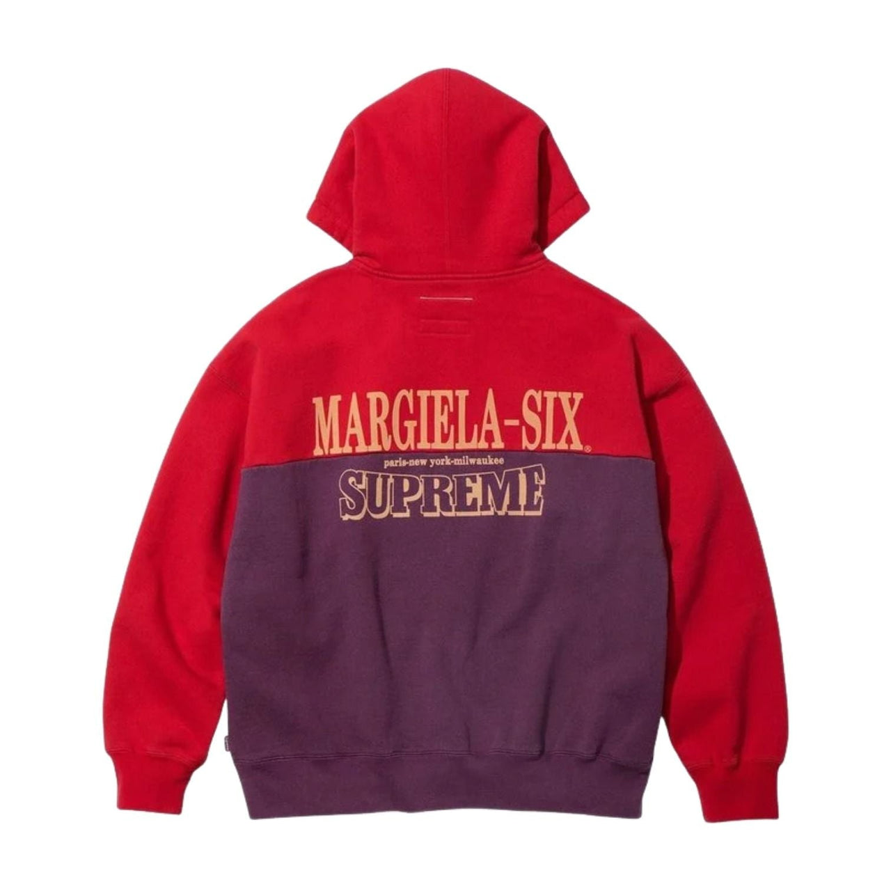Supreme x MM6 Maison Margiela Eagle Zip Up Hooded Sweatshirt 'Red' SUP-SS26-101-RED