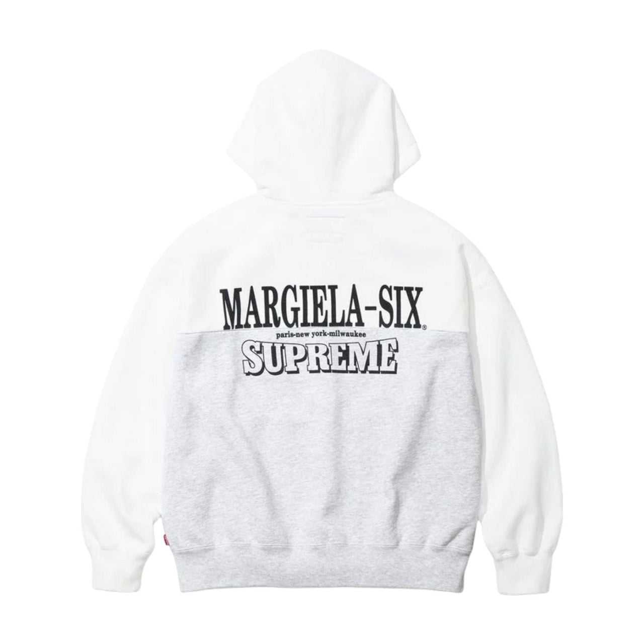 Supreme x MM6 Maison Margiela Eagle Zip Up Hooded Sweatshirt 'White' SUP-SS26-101-WHT