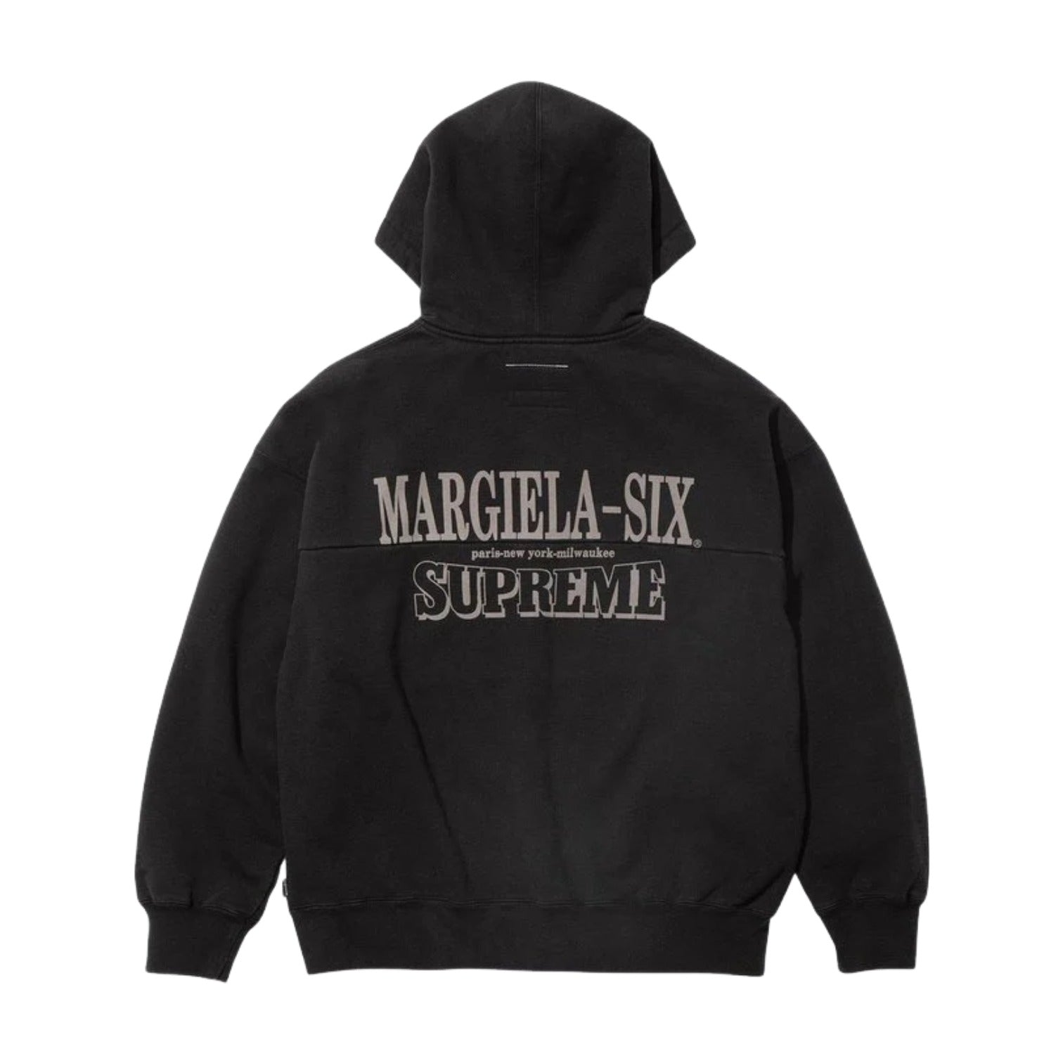 Supreme x MM6 Maison Margiela Eagle Zip Up Hooded Sweatshirt 'Black' SUP-SS26-101-BLK