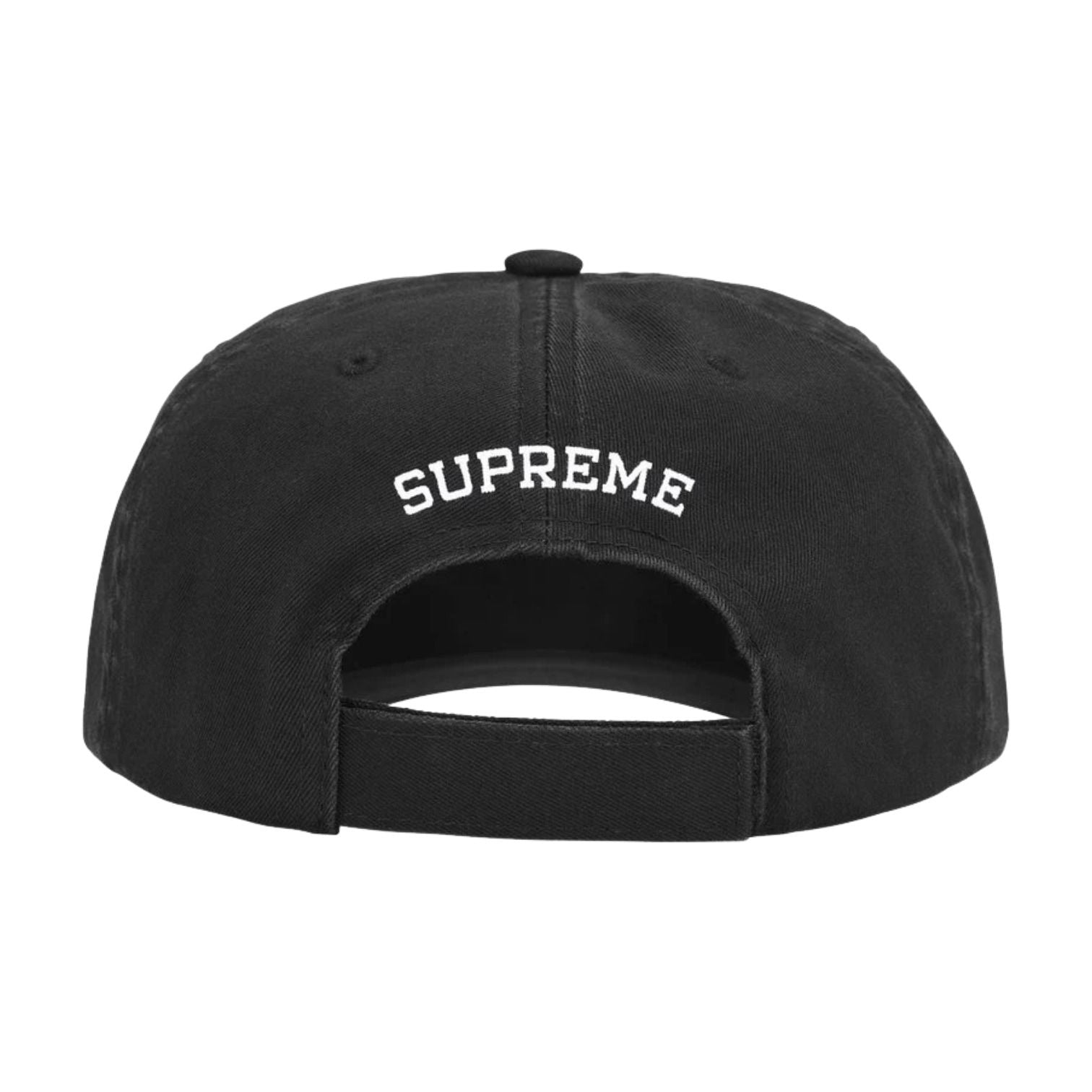 Supreme SS26 Embroidered Money Logo 6-Panel 'Black' SUP-SS26-1003-BLK