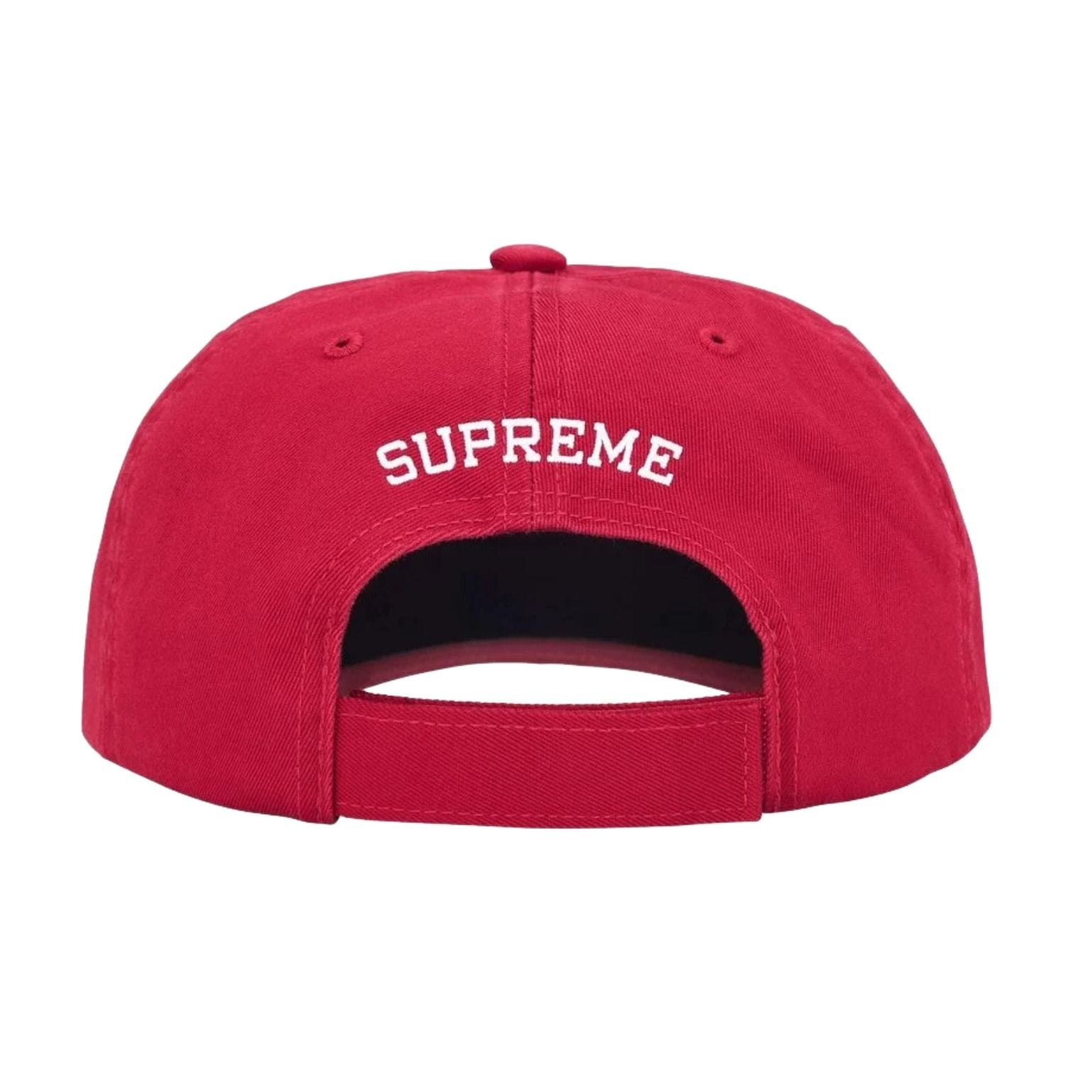 Supreme SS26 Embroidered Money Logo 6-Panel 'Red' SUP-SS26-1003-RED