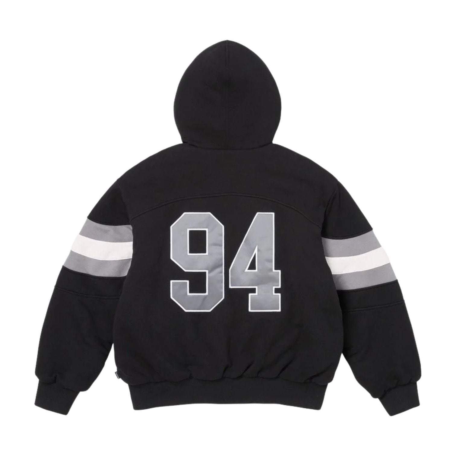 Supreme SS26 Filled Zip Up Hooded Sweatshirt 'Black' SUP-SS26-018-BLK