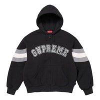 Supreme SS26 Filled Zip Up Hooded Sweatshirt 'Black' SUP-SS26-018-BLK