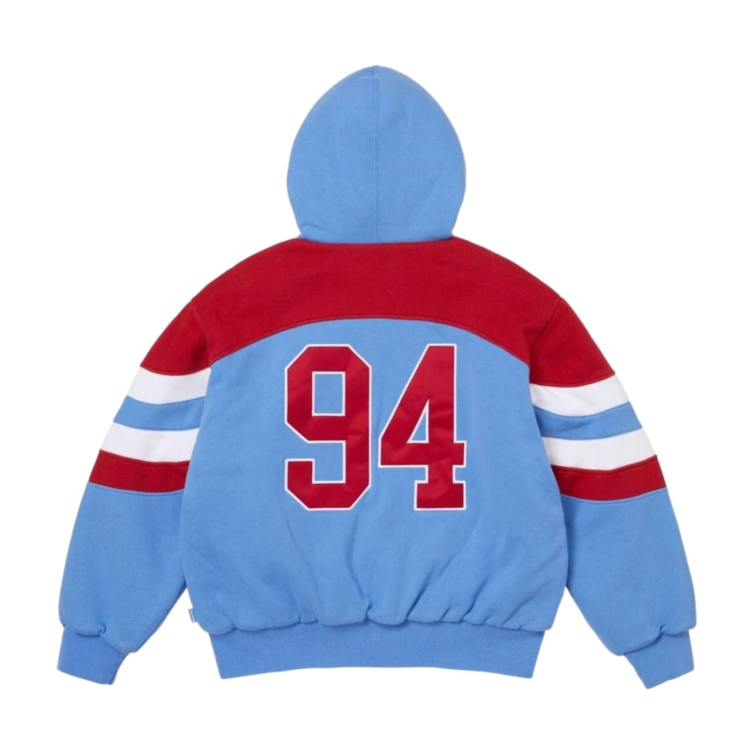Supreme SS26 Filled Zip Up Hooded Sweatshirt 'Light Blue' SUP-SS26-018-LHTBLU