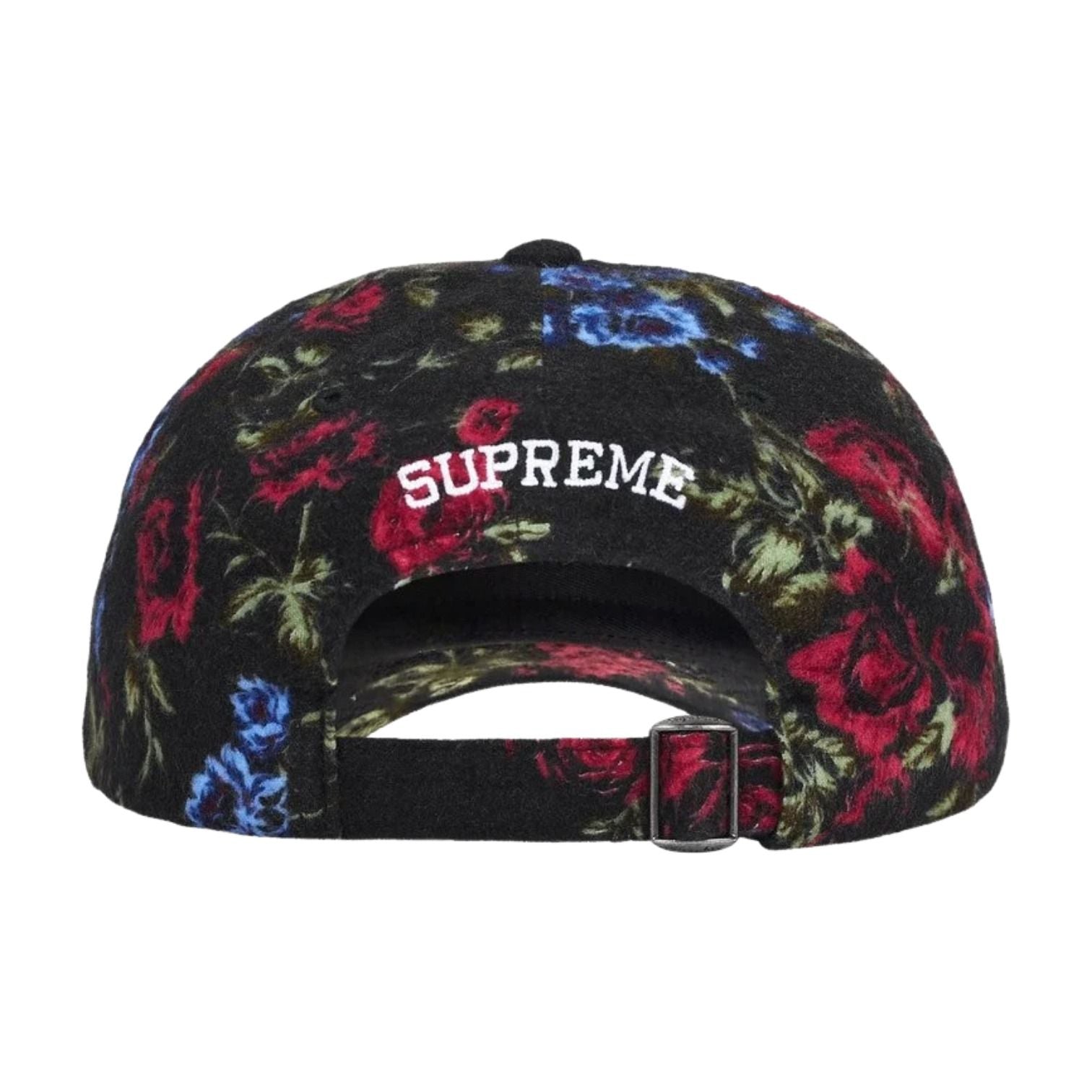 Supreme SS26 Floral Flannel 6-Panel Cap 'Black' SUP-SS26-1043-BLK