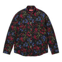 Supreme SS26 Floral Flannel Shirt 'Black' SUP-SS26-292-BLK