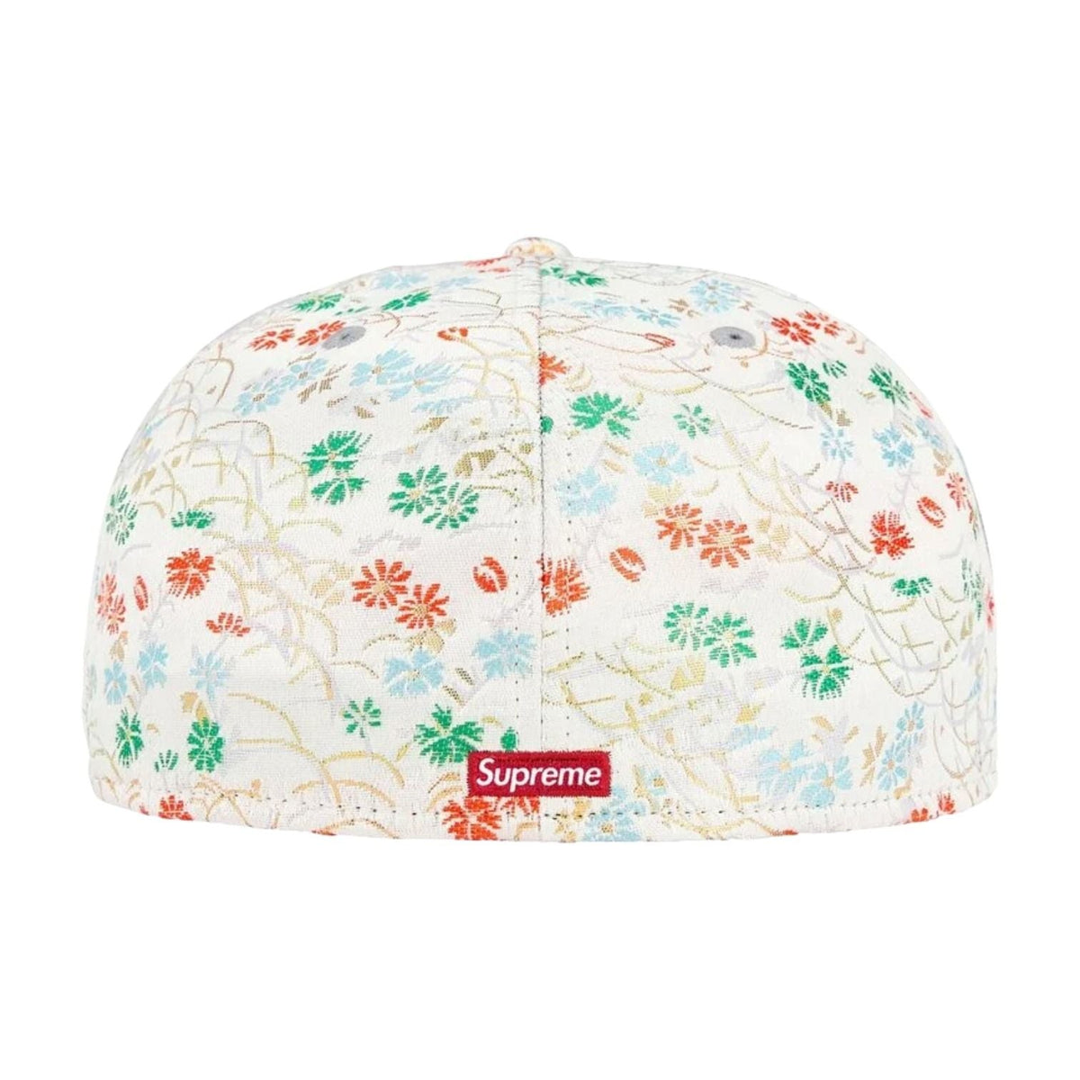 Supreme x New Era SS26 Floral Jacquard Cap 'White' SUP-SS26-1056-WHT