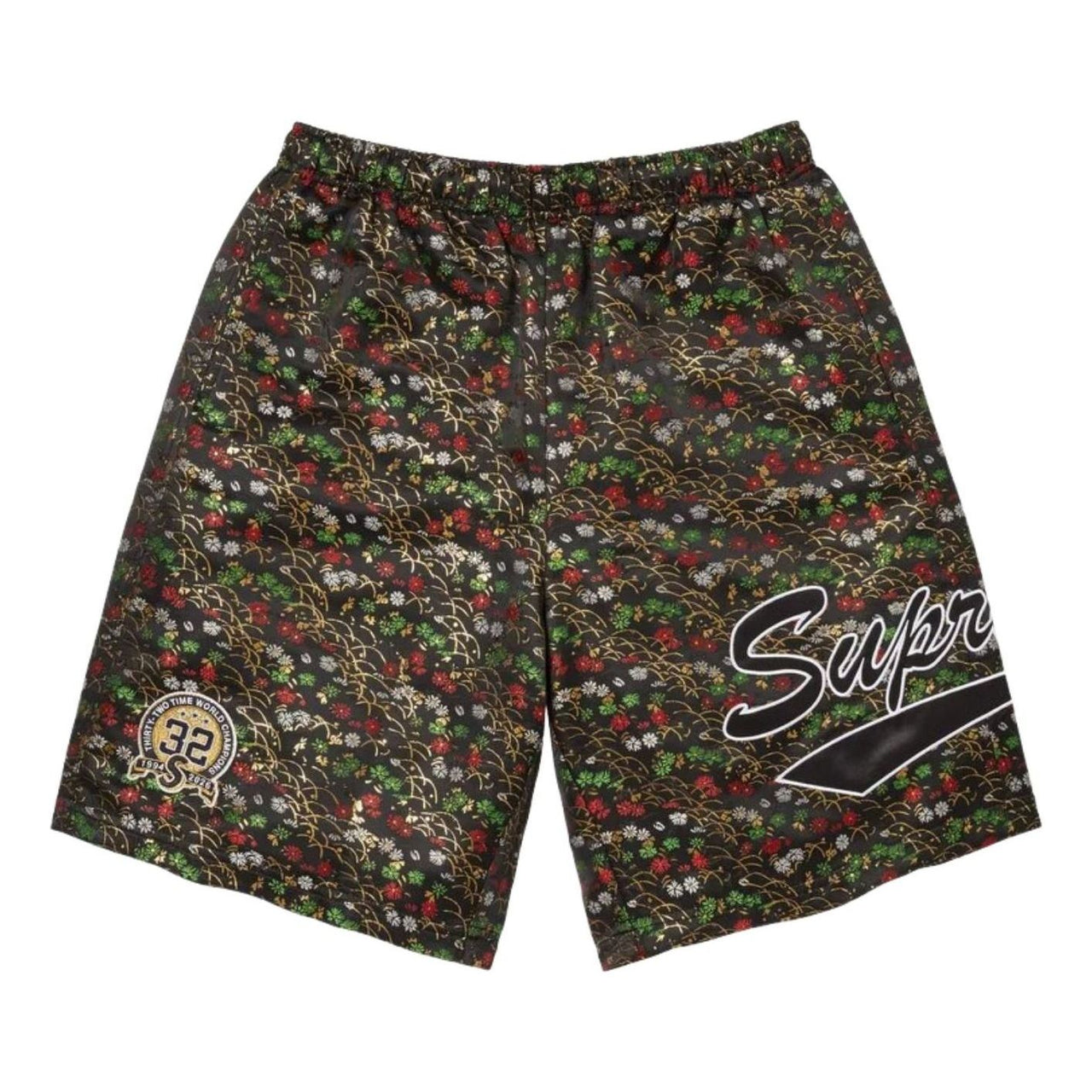 Supreme SS26 Floral Jacquard Short 'Black' SUP-SS26-142-BLK