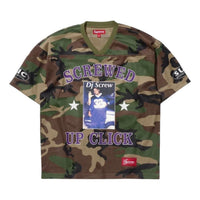 Supreme x DJ Screw SS26 Football Jersey 'Woodland Camo' SUP-SS26-146-BRN