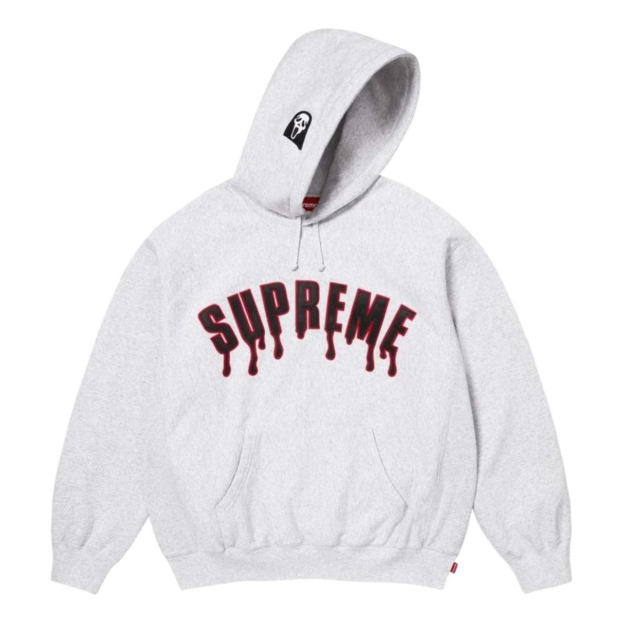 Supreme x Ghostface SS26 Arc Hooded Sweatshirt 'Ash Grey' SUP-SS26-207-GRY