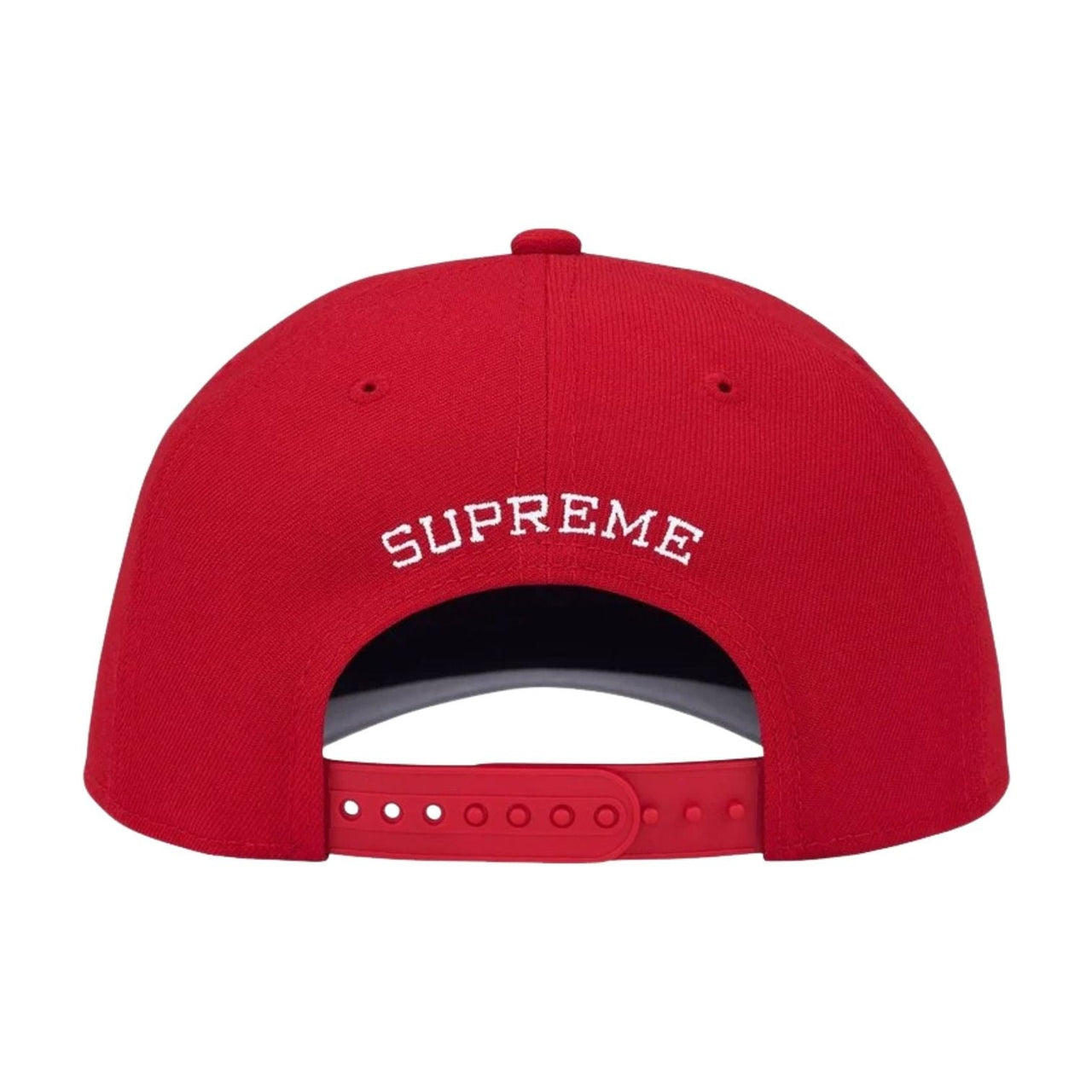 Supreme x New Era SS26 Gothic Outline Adjustable Cap 'Red' SUP-SS26-1050-RED