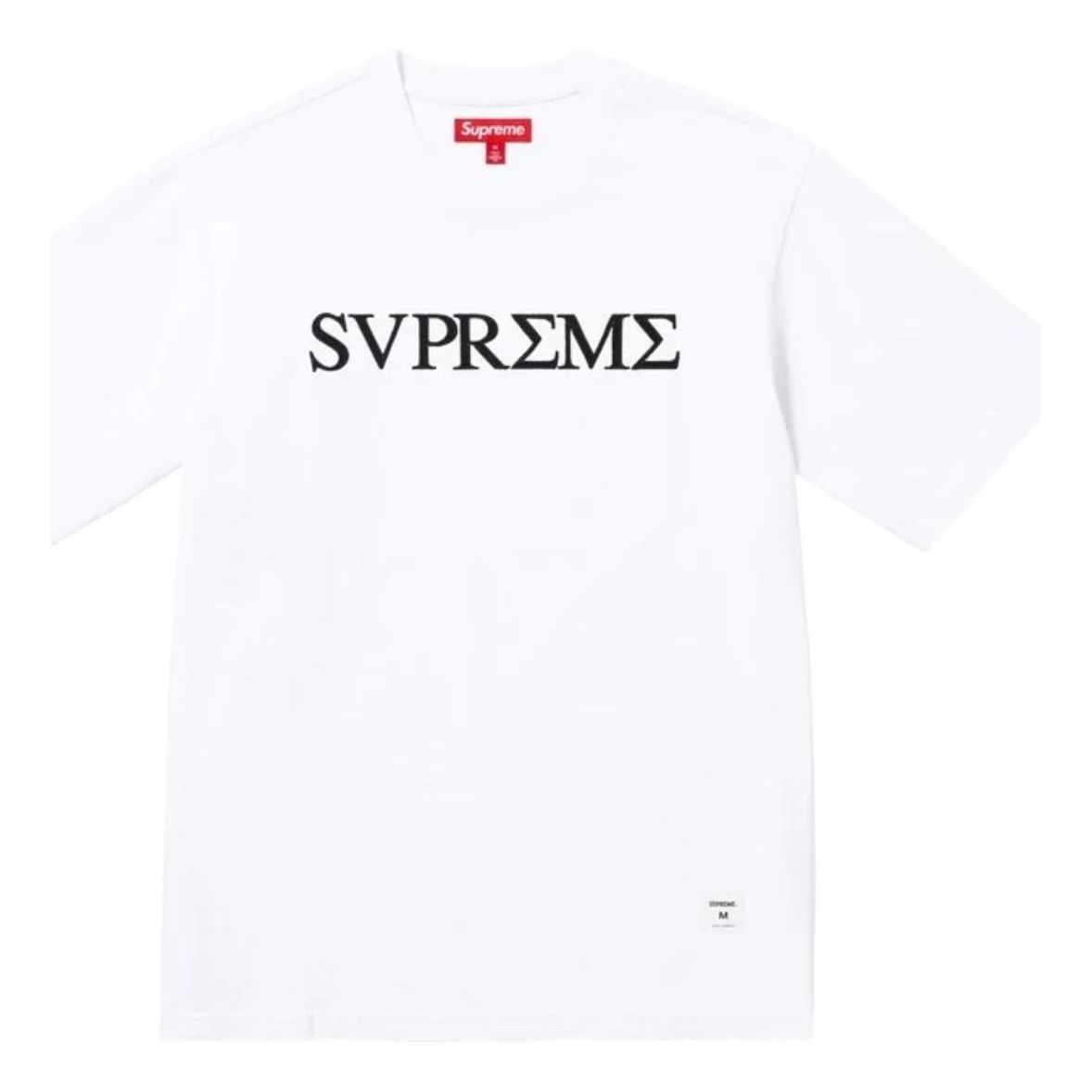 Supreme SS26 Greek S/S T-shirt 'White' SUP-SS26-290-WHT