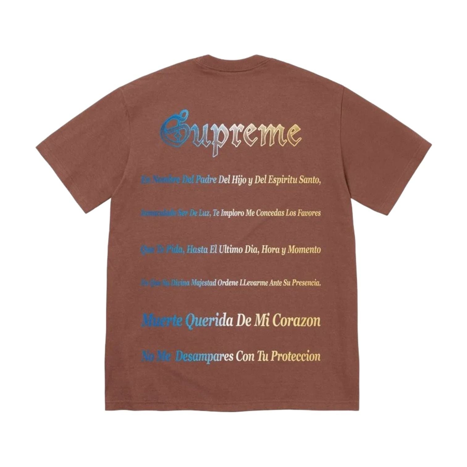 Supreme SS26 Grim Reaper T-Shirt 'Brown' SUP-SS26-159-BRN