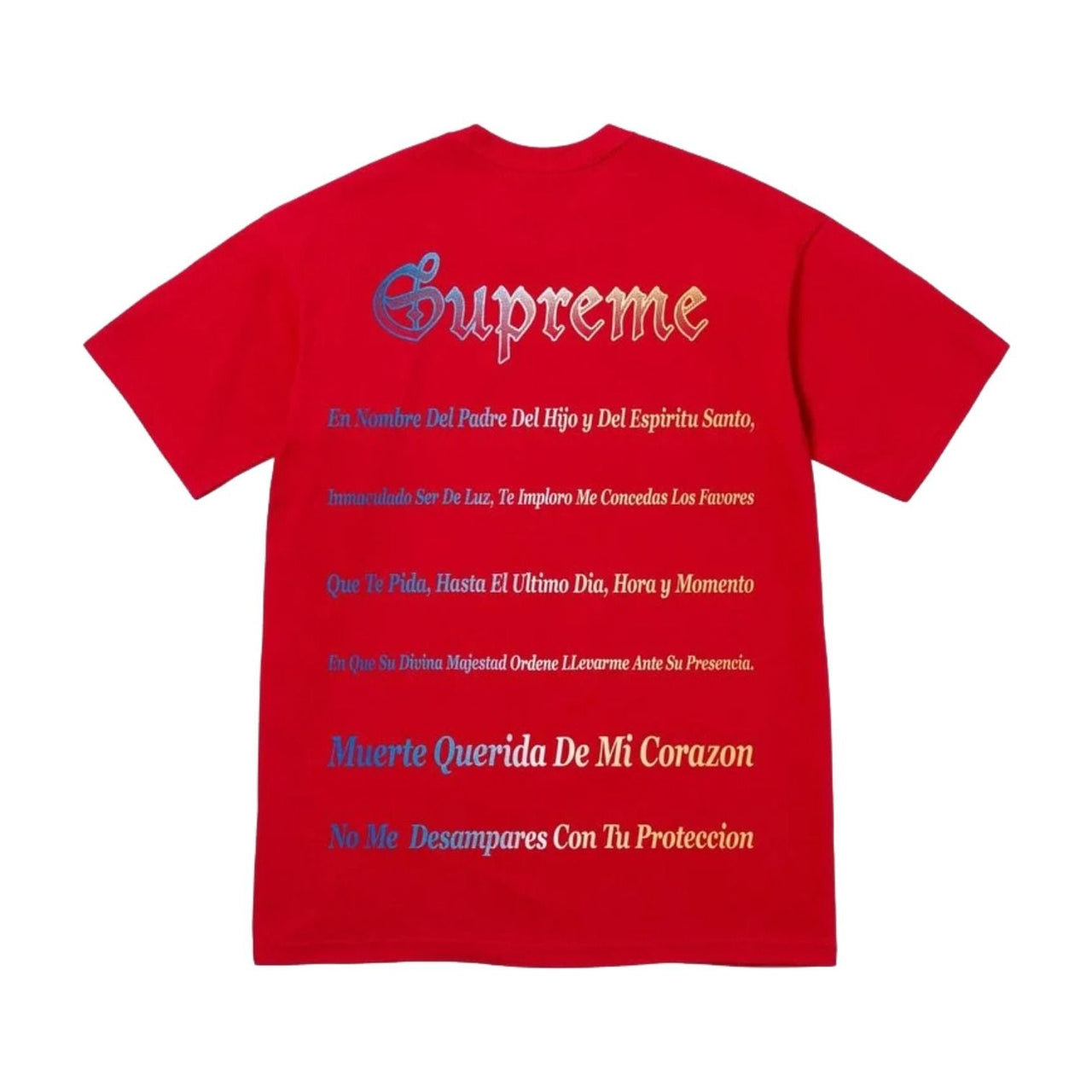 Supreme SS26 Grim Reaper T-Shirt 'Red' SUP-SS26-159-RED